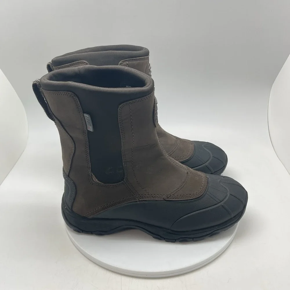L.L. Bean Storm Chaser‎ Boots Mens 7 M Black TEK 2.5 Waterproof Side Zip 258402